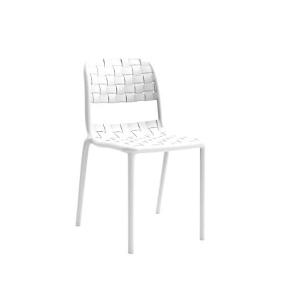 Καρέκλα Tonic-C λευκό 55 x 55 x 82