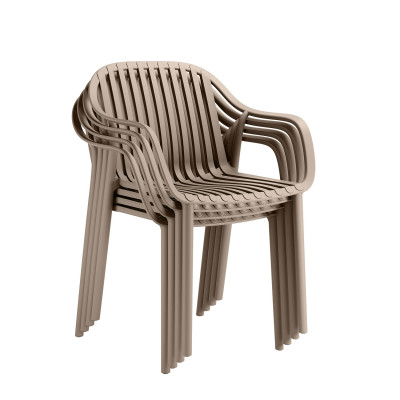 Καρέκλα Luaz μόκα 54 x 60 x 83