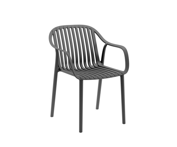 Καρέκλα Luaz γκρι 54 x 60 x 83