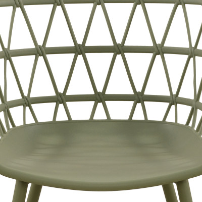 Καρέκλα NEON λαδί 56 x 56 x 85