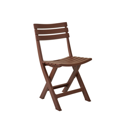 Καρέκλα Flora καφέ 41.5 x 47 x 76