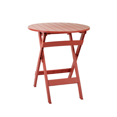 Τραπέζι Orbit κοραλί Φ62 x  x 80