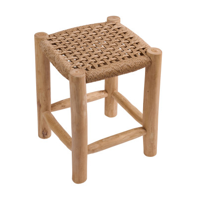 Σκαμπό Noor Φυσικό 35 x 35 x 47