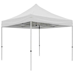 Velco ΚΙΟΣΚΙ ΚΗΠΟΥ ΛΕΥΚΟ EASY UP ΒΑΡΕΩΣ ΤΥΠΟΥ 300 x300 x205/280 cm POL 160gr