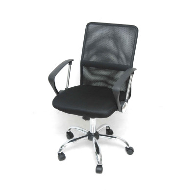 Velco Pro Systems ΚΑΡΕΚΛΑ ΓΡΑΦΕΙΟΥ ΜΑΥΡΗ -ΔΙΑΣΤΑΣΕΙΣ: 57x50x90/110cm