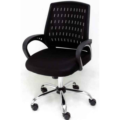 Velco Pro Systems ΚΑΡΕΚΛΑ ΓΡΑΦΕΙΟΥ ΜΑΥΡΗ-ΔΙΑΣΤΑΣΕΙΣ: 59x55x91/111cm