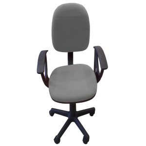 VELCO Pro Systems ΚΑΡΕΚΛΑ ΓΡΑΦΕΙΟΥ ΠΑΙΔΙΚΗ ΓΚΡΙ  ΜΕ ΜΠΡΑΤΣΑ -ΔΙΑΣΤΑΣΕΙΣ: 57x47x81/92cm