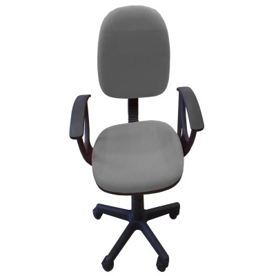 VELCO Pro Systems ΚΑΡΕΚΛΑ ΓΡΑΦΕΙΟΥ ΠΑΙΔΙΚΗ ΓΚΡΙ  ΜΕ ΜΠΡΑΤΣΑ -ΔΙΑΣΤΑΣΕΙΣ: 57x47x81/92cm