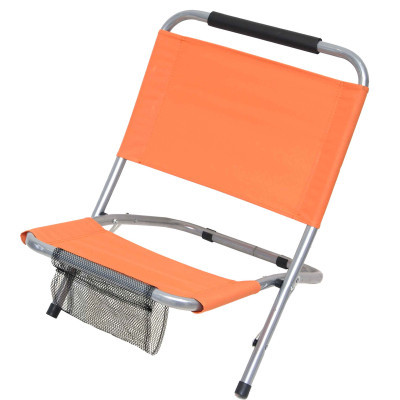 ΚΑΡΕΚΛΑ ΠΑΡΑΛΙΑΣ ΜΕΤΑΛΛΙΚΗ ΠΟΡΤΟΚΑΛΙ POLYESTER 600D