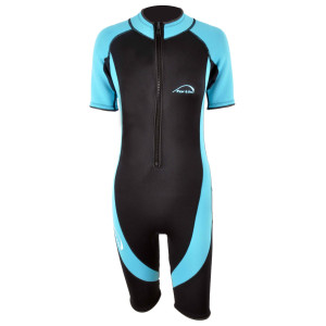 fortis ΣΤΟΛΗ ΚΑΤΑΔΥΣΗΣ MONOSHORT  ΠΑΙΔΙΚΗ ΜΑΥΡΟ-ΜΠΛΕ 3mm Νο8 (128-139cm)