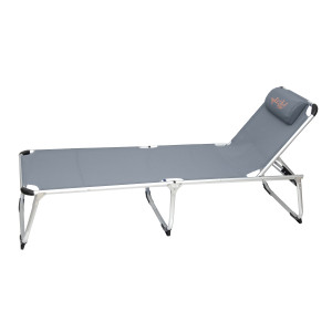 myResort ΞΑΠΛΩΣΤΡΑ ΡΑΒΔΩΤΗ ΑΛΟΥΜΙΝΙΟΥ ΓΚΡΙ ΠΤΥΣΣΟΜΕΝΗ ΤΕΧΤ 2x1