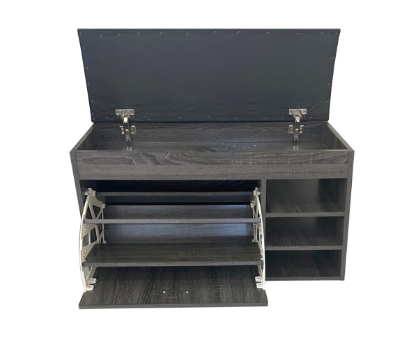 VELCO  Pro Systems ΠΑΠΟΥΤΣΟΘΗΚΗ -ΣΚΑΜΠΟ 80x30x49cm ΓΚΡΙ ΟΞΙΑ VELCO  Pro Systems ΠΑΠΟΥΤΣΟΘΗΚΗ -ΣΚΑΜΠΟ 80x30x49cm ΓΚΡΙ ΟΞΙΑ