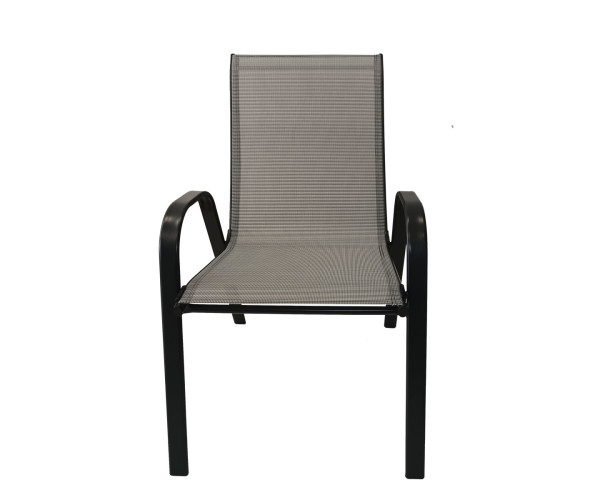 Velco ΚΑΡΕΚΛΑ ΜΕΤΑΛΛΙΚΗ ΑΝΘΡΑΚΙ ΜΕ ΜΠΡΑΤΣΑ ΤΕΧΤ 2x1 - ΔΙΑΣΤΑΣΕΙΣ: W55,5xD70xH42/95cm