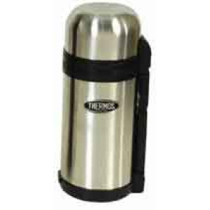 THERMOS ΘΕΡΜΟΣ ΑΝΟΞΕΙΔΩΤΟ MULTIPUPROSE 1Lt  ΜΕ ΣΠΑΣΤΗ ΧΕΙΡΟΛΑΒΗ ΜΕΤΑΦΟΡΑΣ
