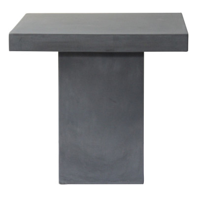 CONCRETE Cubic Τραπέζι Κήπου - Βεράντας, Cement Grey