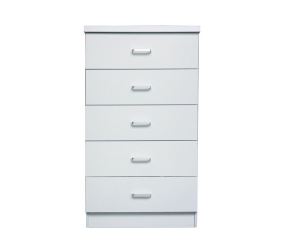 DRAWER Συρταριέρα με 5 Συρτάρια, Απόχρωση Άσπρο DRAWER Συρταριέρα με 5 Συρτάρια, Απόχρωση Άσπρο