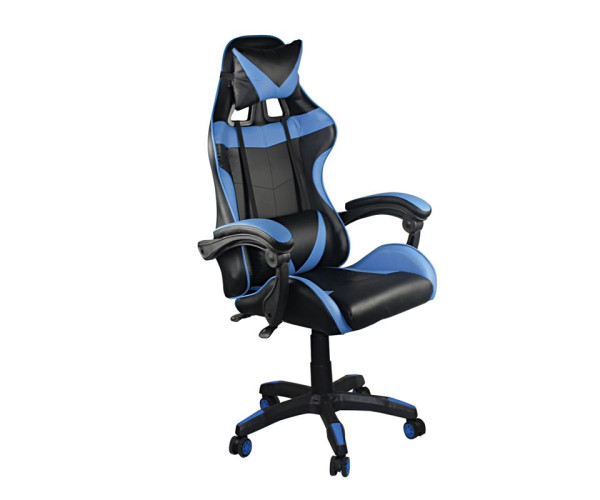 BF7850 Gaming Πολυθρόνα Γραφείου Διευθυντή Pu Μαύρο - Μπλε