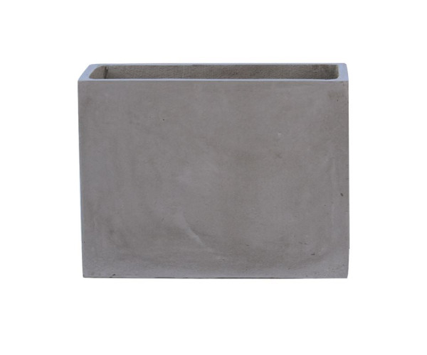FLOWER POT-2 Cement Grey 70x40x50cm