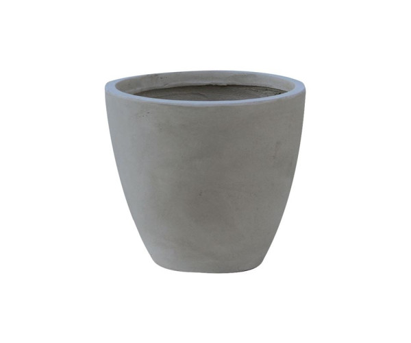 FLOWER POT-3 Cement Grey Φ35x32cm
