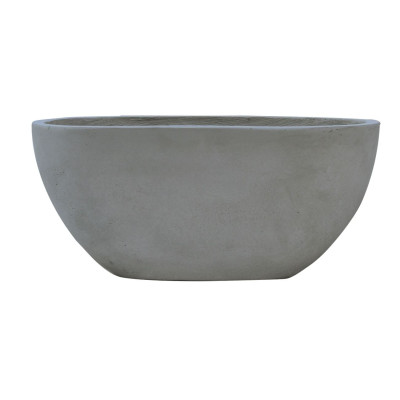 FLOWER POT-4 Cement Grey 76x34x32cm