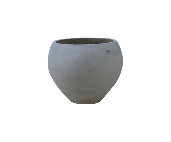 FLOWER POT-5 Cement Grey Φ32x26cm FLOWER POT-5 Cement Grey Φ32x26cm