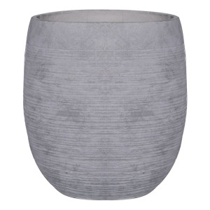 FLOWER POT-8 Απόχρωση Light Grey Wash