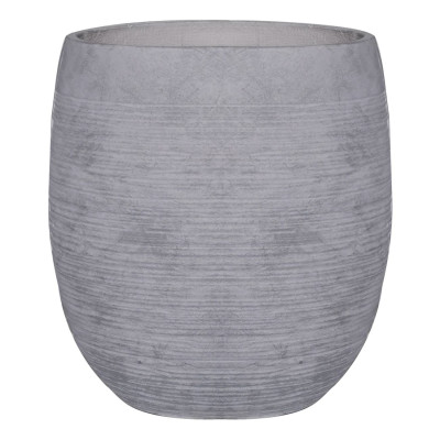 FLOWER POT-8 Απόχρωση Light Grey Wash