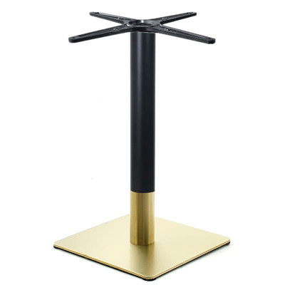RIVA Βάση Τραπεζιού BAR Gold Inox #201 - Black (14,50 kg) (ΣΕΤ 2 τεμ)