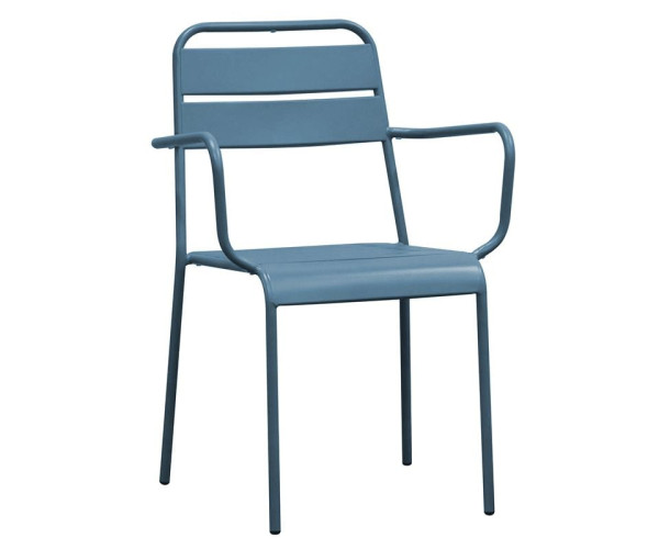 BRIO Πολυθρόνα-Pro Στοιβαζόμενη, Μέταλλο Βαφή Sandy Blue 5415C BRIO Πολυθρόνα-Pro Στοιβαζόμενη, Μέταλλο Βαφή Sandy Blue 5415C