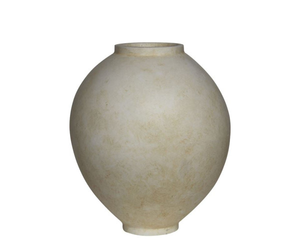 VASE-1 Βάζο Cement, Απόχρωση Beige Φ48x55cm VASE-1 Βάζο Cement, Απόχρωση Beige Φ48x55cm