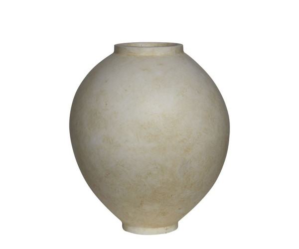 VASE-1 Βάζο Cement, Απόχρωση Beige Φ48x55cm