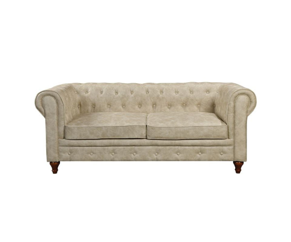 CHESTERFIELD York Kαναπές 3Θέσιος Σαλονιού - Καθιστικού, Ύφασμα Απόχρωση Μπεζ CHESTERFIELD York Kαναπές 3Θέσιος Σαλονιού - Καθιστικού, Ύφασμα Απόχρωση Μπεζ