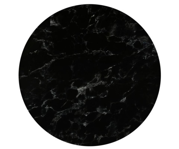 HPL (High Pressure Laminated) Επιφάνεια Τραπεζιού Απόχρωση Black Marble, UV (ΣΕΤ 2 τεμ)