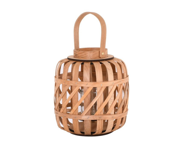 LANTERN ROUND Φανάρι Κήπου- Βεράντας Ξύλινο, Απόχρωση Φυσικό, με Γυάλινο ποτήρι LANTERN ROUND Φανάρι Κήπου- Βεράντας Ξύλινο, Απόχρωση Φυσικό, με Γυάλινο ποτήρι (ΣΕΤ 4 τεμ)