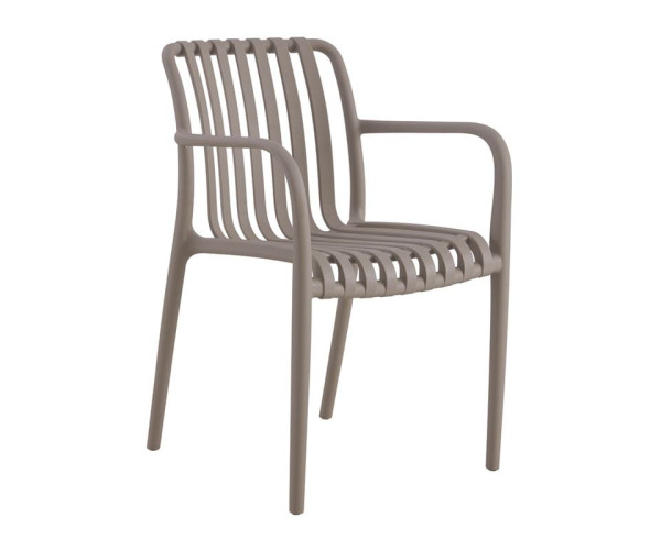 MODA Πολυθρόνα Στοιβαζόμενη PP - UV Protection Απόχρωση Mocha MODA Πολυθρόνα Στοιβαζόμενη PP - UV Protection Απόχρωση Mocha