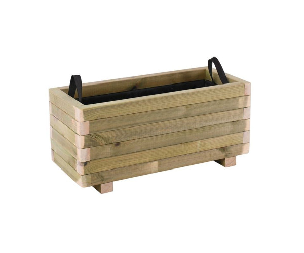 FLOWER POT WOOD Ζαρντινιέρα, Εμποτισμού Pine, Απόχρωση Φυσικό, 70x30x32cm FLOWER POT WOOD Ζαρντινιέρα, Εμποτισμού Pine, Απόχρωση Φυσικό, 70x30x32cm