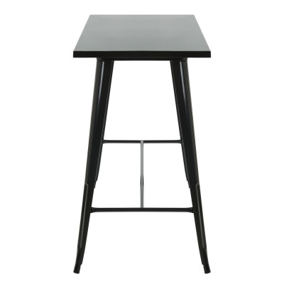 RELIX Τραπέζι Bar-Pro, Μέταλλο Βαφή Μαύρο