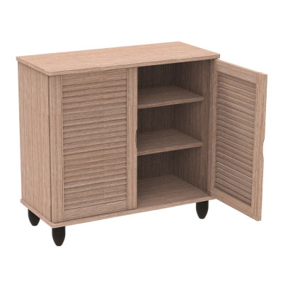 Παπουτσοθήκη 2 Πόρτες Απόχρωση Sonoma