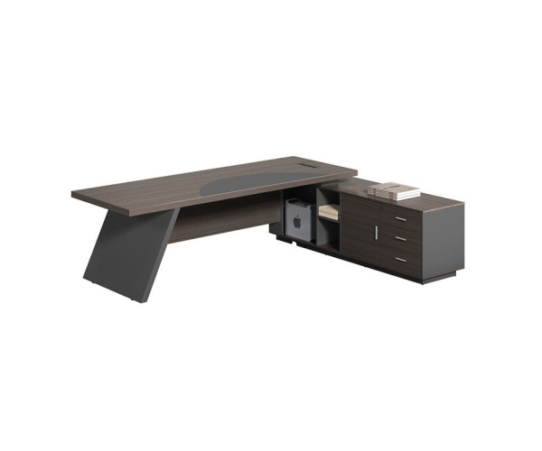 MASTER Γραφείο Δεξιά Γωνία, Απόχρωση Grey Walnut MASTER Γραφείο Δεξιά Γωνία, Απόχρωση Grey Walnut