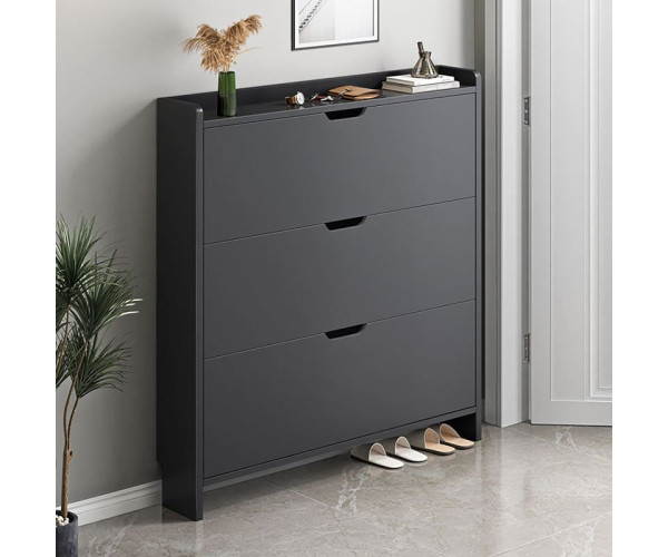 Παπουτσοθήκη MDF - Melamine Απόχρωση Γκρι