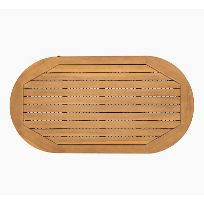 MARK Set Σαλόνι Κήπου 4τεμ, Acacia Φυσικό, Μαξιλάρια Μπεζ Rope Wicker Μπεζ