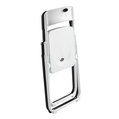 WENDY Καρέκλα Πτυσσόμενη, Μέταλλο Βαφή Άσπρο, PP Απόχρωση Άσπρο (ΣΕΤ 6 τεμ)