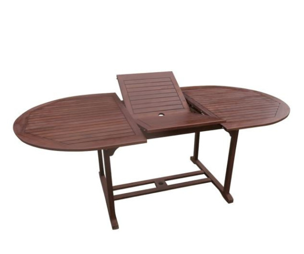 GARDEN Τραπέζι Επεκτεινόμενο Oval, Ξύλο Acacia GARDEN Τραπέζι Επεκτεινόμενο Oval, Ξύλο Acacia