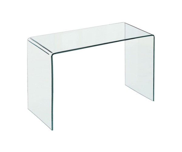 GLASSER Κονσόλα - Γραφείο Διάφανο Γυαλί 12mm GLASSER Κονσόλα - Γραφείο Διάφανο Γυαλί 12mm