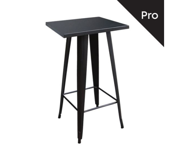RELIX Τραπέζι Bar-Pro, Μέταλλο Βαφή Μαύρο RELIX Τραπέζι Bar-Pro, Μέταλλο Βαφή Μαύρο
