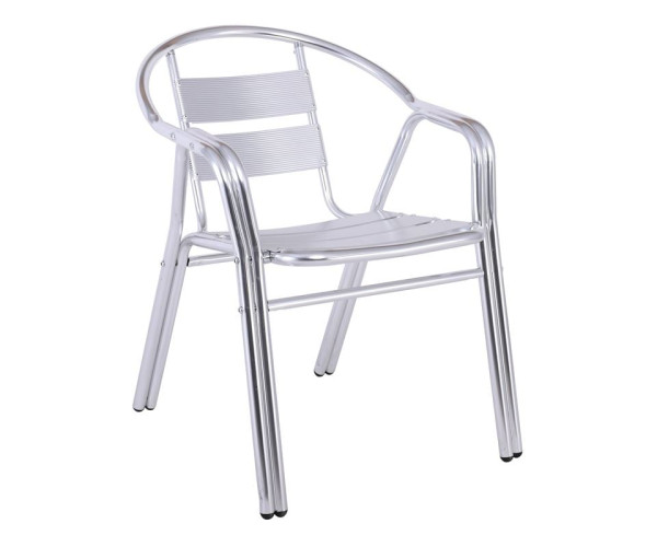 SILVER-II Πολυθρόνα Dining Αλουμινίου SILVER-II Πολυθρόνα Dining Αλουμινίου
