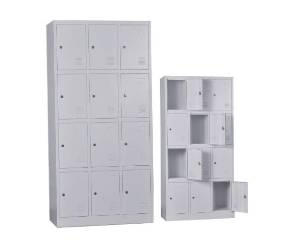 LOCKER 12 Θέσεων Μέταλλο Βαφή Γκρι LOCKER 12 Θέσεων Μέταλλο Βαφή Γκρι