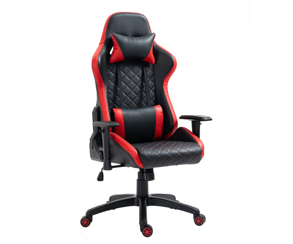 A6370 ΜΑΥΡΟ/ΚΟΚΚΙΝΟ ΠΟΛΥΘΡΟΝΑ GAMING 01.0282
