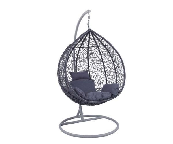 NEST13 ΑΝΘΡΑΚΙ 94Χ107/Φ102Χ200εκ. ΜΕΤΑΛΛΙΚΗ 07.0013