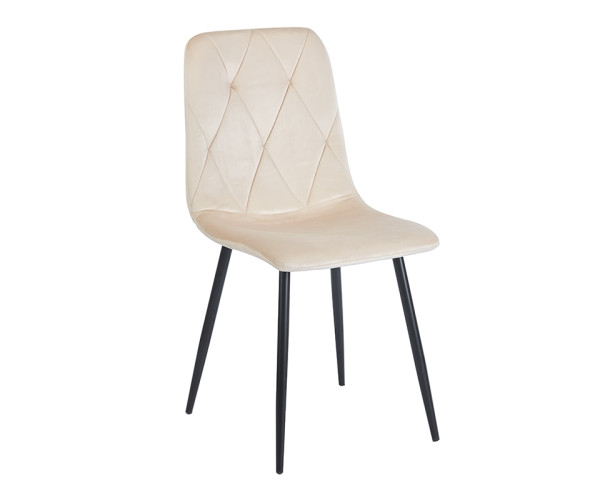 EVA BEIGE VELVET ΥΦΑΣΜΑ ΚΑΡΕΚΛΑ ΜΕΤΑΛΛΙΚΗ 11.1623